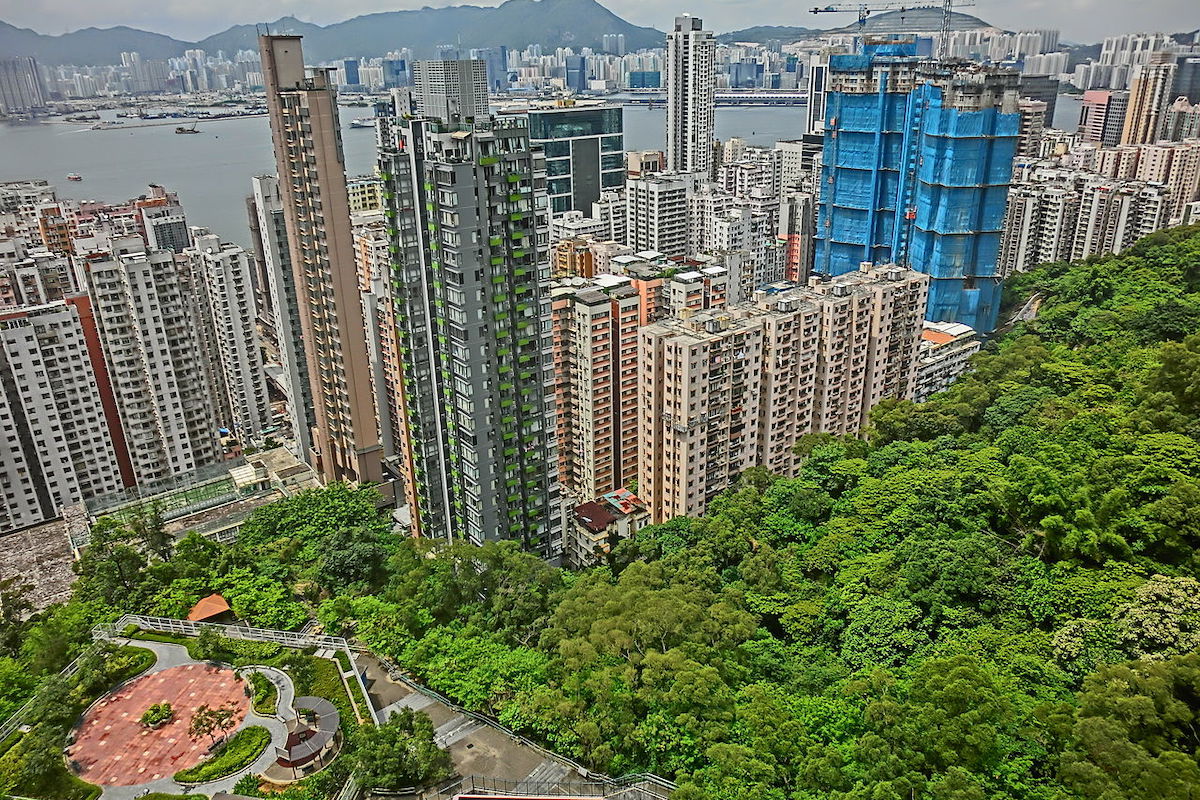 Mid-levels in Hong Kong