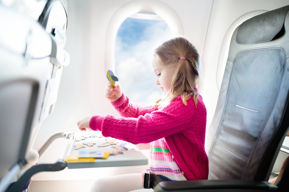 Flying with kids