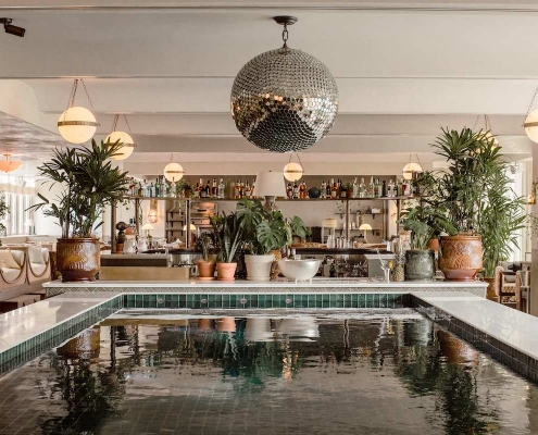 Soho House Pool Room