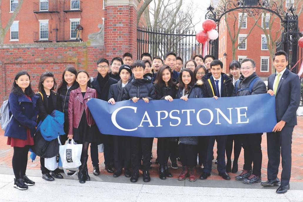 Capstone students from Hong Kong