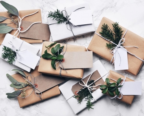 Sustainable gift wrapping ideas for Christmas