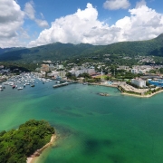 Sai Kung aerial view