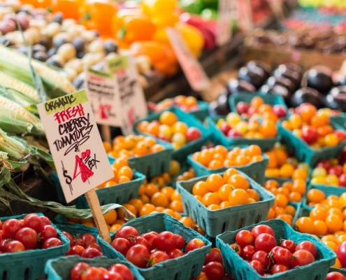 Organic groceries in Hong Kong