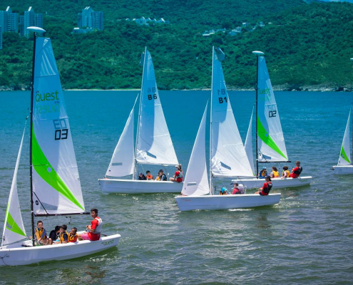 Hebe haven yacht club sailing hong kong