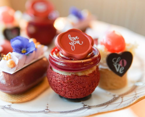 Valentines Day Grand Hyatt afternoon tea