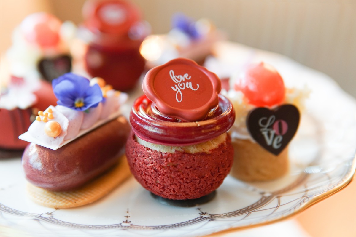 Valentines Day Grand Hyatt afternoon tea