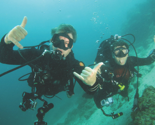 Scuba diving, Hong Kong