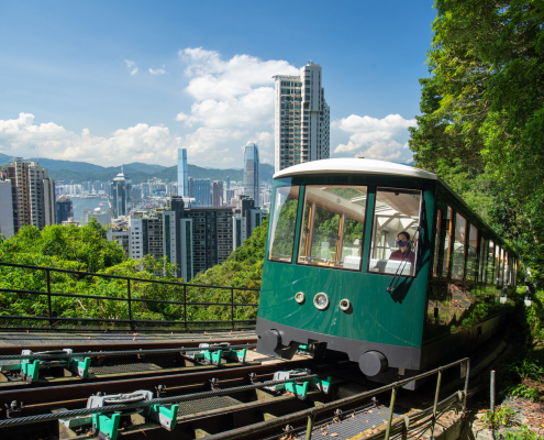 The peak Tram sixth generation