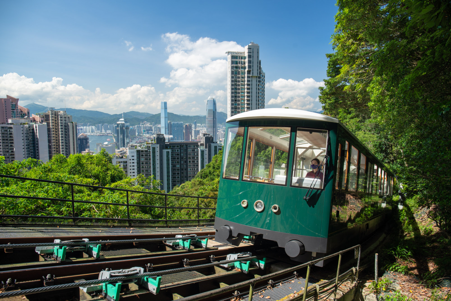 The peak Tram sixth generation