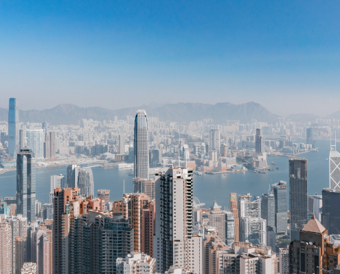 View of Hong Kong from The Peak