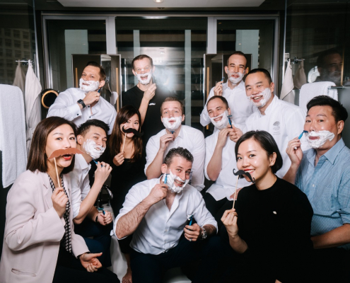 Movember at mandarin Oriental Hong Kong