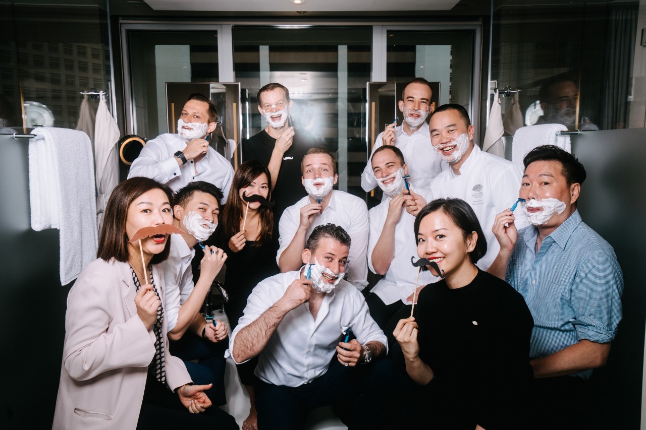 Movember at mandarin Oriental Hong Kong