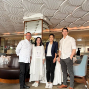 From Left: Chef Robin Zavou, Jo Soo Tang, Chef Joanna Yuen and Chef Chris Czerwinski