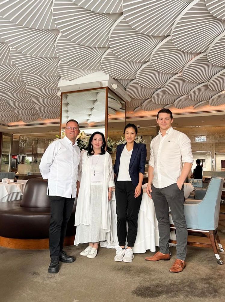 From Left: Chef Robin Zavou, Jo Soo Tang, Chef Joanna Yuen and Chef Chris Czerwinski